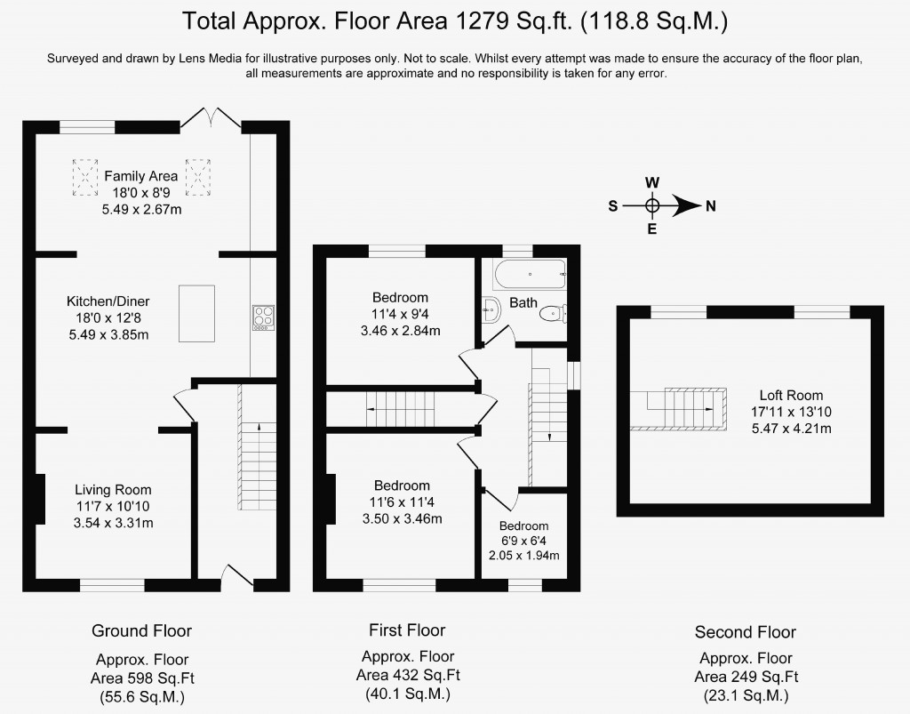 Floorplans For Old Road, Ashton-In-Makerfield