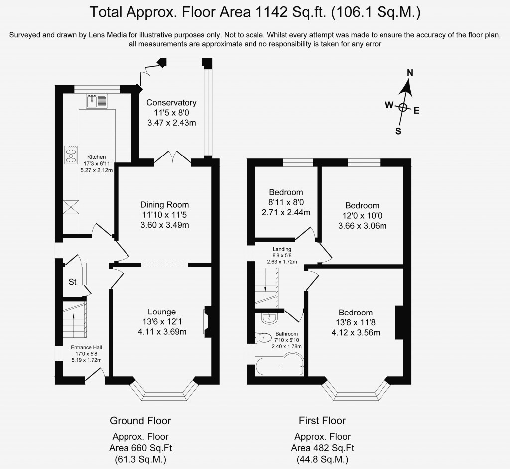 Floorplans For Sharples Avenue, Sharples