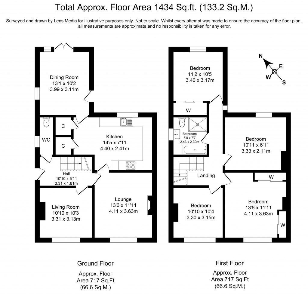 Floorplans For Victory Road, Little Lever