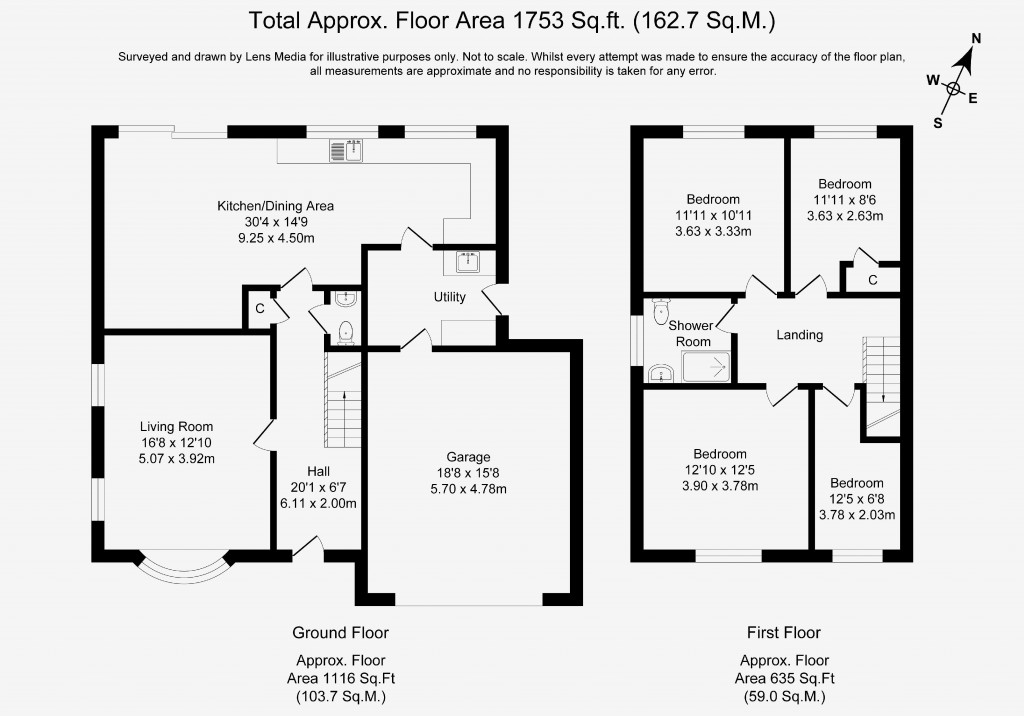 Floorplans For Ridgmont Close, Horwich