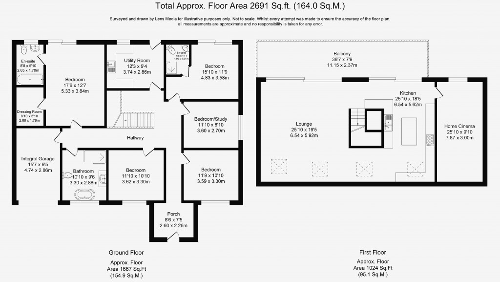 Floorplans For Ripon Avenue, Heaton