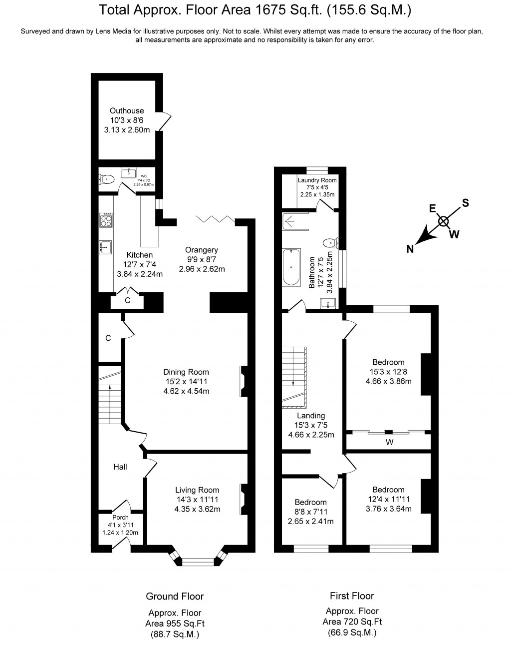 Floorplans For Railway Road, Adlington