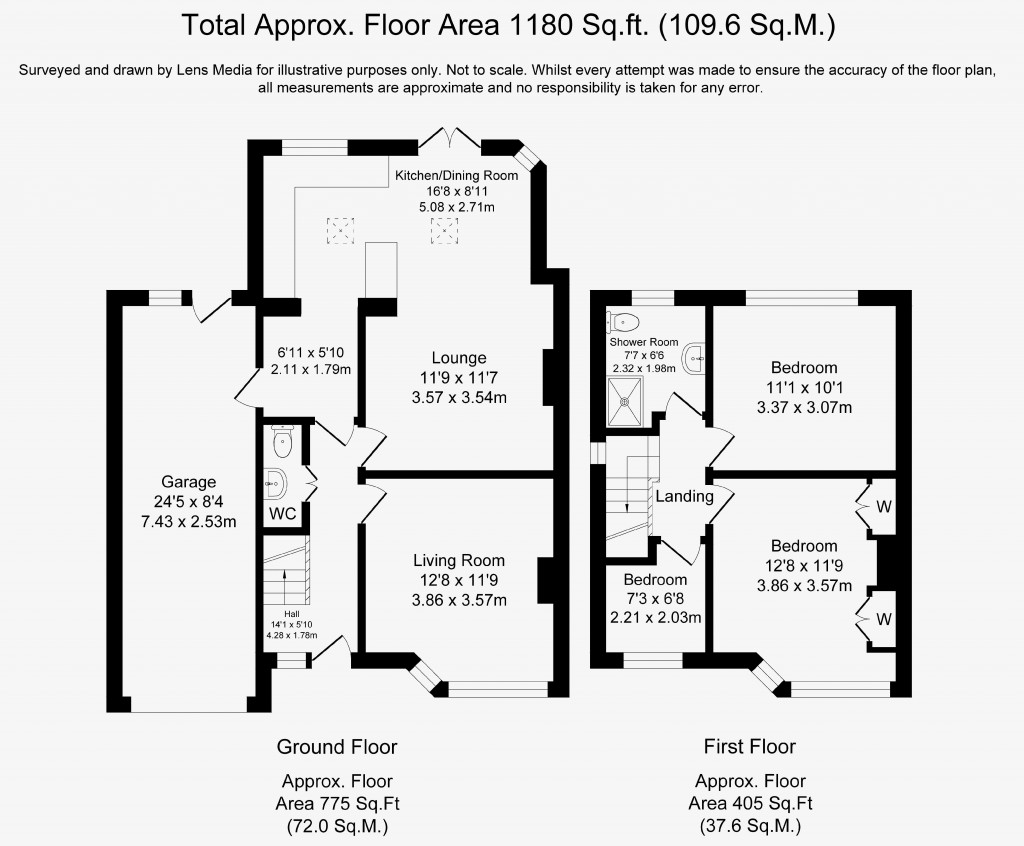 Floorplans For Bramhall Avenue, Harwood