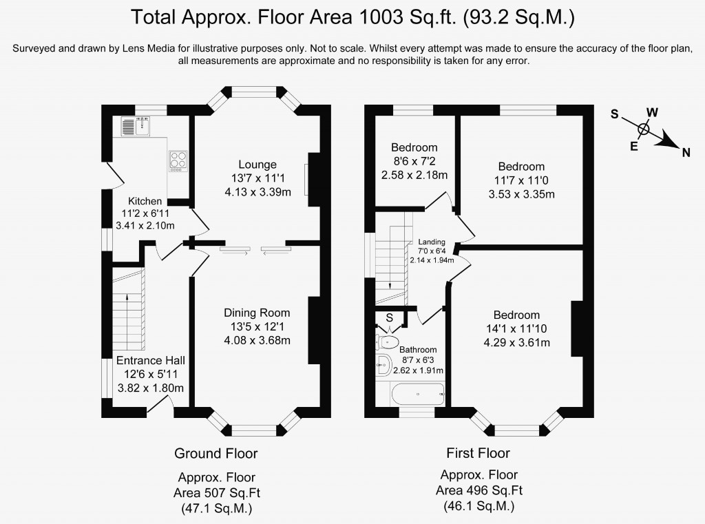 Floorplans For Marlwood Road, Smithills