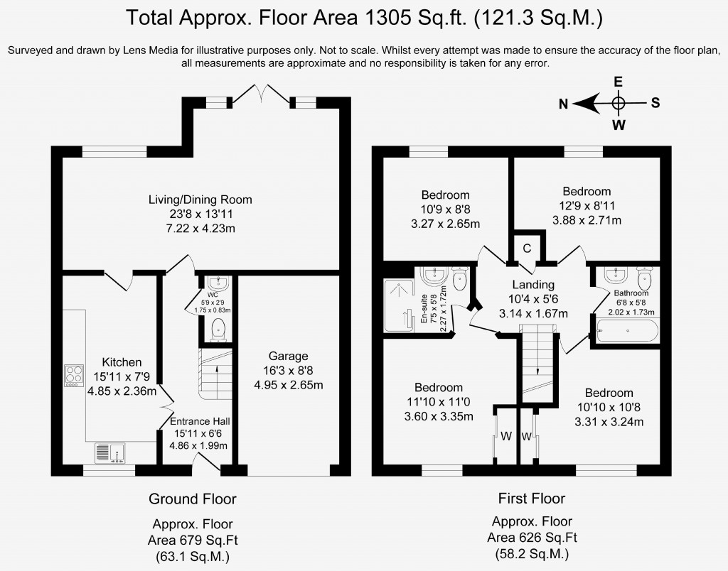 Floorplans For Lamphouse Way, Wolstanton